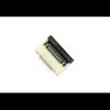 Złącze żeńskie ZIF, raster 0,5mm, 10 pin, dolny kontakt z klapką