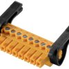 Weidmüller 2442390000 Obudowa złącza pin męskiego na kabel BCZ 3.81/09/180LR SN OR BX, wire-to-board, piny: 9, 17.5 A, 5