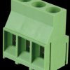 31701103 Stackable terminal 3-pin, RM 6.35 mm, lift