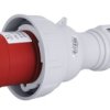 Wtyczka Przenośna 63A 5P 400V 6H Czerwona Twist Wpp 63/5 Ip44 922078