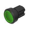 EAO 45-2231.11H0.000 Series 45 Illuminated Pushbutton Actuator Green Momentary