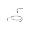 Weidmuller 1233160005 RJ45 Patch Cable Cat 6A S/FTP 0.5m Grey LSZH 270° Angled
