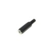 Gniazdo Jack 2,5 stereo na kabel plastik