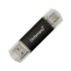 Intenso 3539493 Twist Line USB stick 512 GB Anthracite USB C USB A 3.2 1st gen