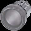 Light attachment, illuminable, waistband round, clear, mounting Ø 22.3 mm, 3SU1051-6AA70-0AA0