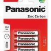 Baterie RED R3 (AAA) Panasonic - 4szt