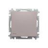 Łącznik krzyżowy z klawiszem, IP44 ZONI szary beżowy 3559T-A07940 244 2CHT590794A6244