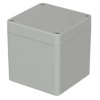 PC enclosure, (L x W x H) 82 x 80 x 85 mm, light gray (RAL 7035), IP66, 02225094