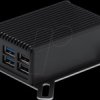 RPH-5-FH-B Heatsink housing for Raspberry Pi 5, VESA, aluminum, black