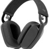 Logitech ZONE VIBE 100 Słuchawki wokółuszne Bluetooth stereo czarny redukcja szumów mikrofonu, Wyciszanie hałasów regula