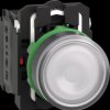 XB5AW31B5 Illuminated pushbutton, Harmony XB5, plastic, white, 22 mm, 1 NO