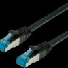21991967 Patch cable Cat.6a S/FTP PIMF black 10m