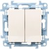 Simon 10 Łącznik świecznikowy 10AX IP44 kremowy CW5B.01/41