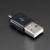 Adafruit USB DIY Slim Connector Shell - A-M Plug