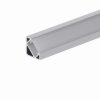 Profil led Corner 1m anodowany z osłoną mleczną MLF