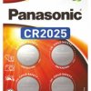 4 x bateria litowa mini Panasonic CR2025