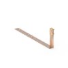Uchwyt pod dachówkę L-330mm H-100mm miedziany z zaczepami skręcony skręcany 11.2.1/Z/S CU /91103303/