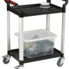 Wózek 2 Aluminium, 100 kg Load Konstrukcja o średniej wytrzymałości RS PRO 630 mm 424 mm