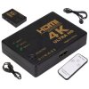 Spliter HDMI 3-wejścia/1-wyjście 4K przełączane pilotem / 13137