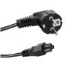 Kabel zasilający typu koniczynka Maclean, 3 pin, wtyk EU, 1.5m,...