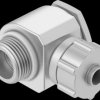 4468 Quick connector, L-shaped, M5 <> dia. 4.0 mm