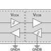 Automotive, ±80V, 2-bit fixed direction ground level translators, 1/1 configuration