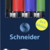 Schneider Schreibgeräte Whiteboard-Marker Maxx 293 4er Set sortiert, 3+1 Aktion 129384 Marker do białej tablicy 4 szt.
