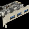 89297 USB 3.0 controller, 4-port, PCI Express card