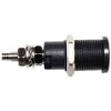 Mueller BU-31607-0 Adapter Black Banana Plug ABS/Nylon Nickel-Plated.