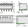 WAGO 2092-1326 Obudowa żeńska do PCB 100 szt.