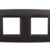 ECO60 Ramka podwójna pozioma grafitowy metalik GW34852 ELIT00588 /opak. 12/