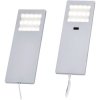 Paul Neuhaus 1121-95-2 HELENA LED Plinth Light 2piece Set Warm White Aluminium