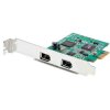 Karta Firewire, magistrala: PCIe, Firewire 400, l portów: 2