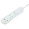 Masterplug BFG5N-MP Extension Lead 240V 4-Gang 13A White 5m