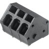 PCB terminal, 3 pole, pitch 5 mm, angled, black, 1811850000