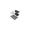 Amphenol 17E-1724-1 Plastic Backshell 9pin or 15pin Unshrouded Connector