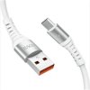 KABEL USB/LIGHTNING 1,2M 2.4A BIALY,