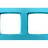 KARO Ramka 2 podwójna satynowy turkus R-2S/59 OSPEL