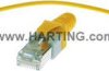 Patch cable, RJ45 plug, straight to RJ45 plug, straight, Cat 5e, S/FTP, PUR, 11 m, yellow, 09474747030