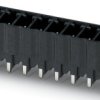 Pin header, 8 pole, pitch 3.5 mm, straight, black, 1779488