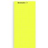 Polyester Laser label, (L x W) 15 x 9 mm, yellow, din-a4 sheet with 1860 pcs, 1882890000