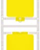 PA device marker, (L x W) 85 x 54 mm, yellow, 10 pcs, 1138410000