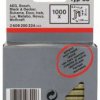 Zszywki z wąskim grzbietem typ 55, utwardzane 6 x 1,08 x 30 mm, 1000 szt. Bosch Accessories 2609200224, N/A, Wymiary (D