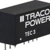 TEC 3-1223 DC/DC converter TEC 3, 3 W, 9-18/±15.0 VDC, SIL-8
