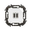 NOWE NILOE Gniazdo 2xUSB typ c + c 3 A biały NP3404WH LEGRAND
