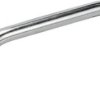 Handle, straight, stainless steel, (L x W x H) 194 x 14 x 42 mm, gray, 3470.1801