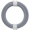Donau 105-9 Jumper Wire 1x0.20mm² Grey 10m Rigid Plastic Insulated