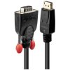 LINDY 41941 DisplayPort to VGA Cable Black 1.00 m