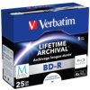 Płyty Blu-Ray Verbatim BD-R SL Printable 25GB (5szt.)