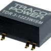 DC converter, 18-75 VDC, 3 W, 1 output, 15 VDC, 82 % efficiency, TDR 3-4813WISM